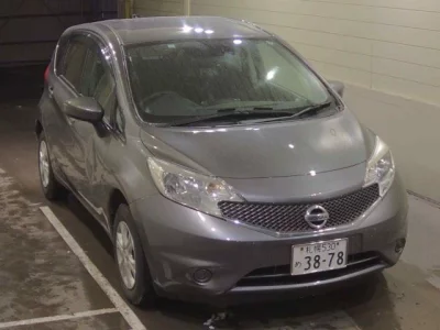 Nissan NOTE  с аукциона в Японии