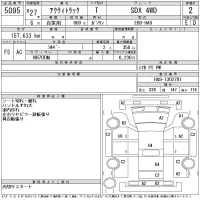 Honda ACTY TRUCK лот № 5095 оценка 2  с аукциона в Японии 11