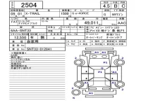 Nissan X-TRAIL лот № 2504 оценка 4.5  с аукциона в Японии 5