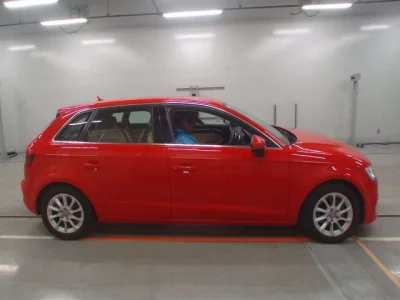 Audi A3  с аукциона в Японии
