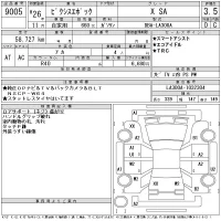 Toyota PIXIS EPOCH лот № 9005 оценка 3.5  с аукциона в Японии 11