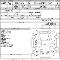 Daihatsu Atrai Wagon лот № 4613 оценка R  с аукциона в Японии 2