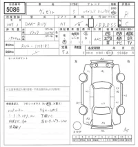 Honda VEZEL лот № 5086 оценка R  с аукциона в Японии 6