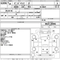 Mazda BONGO лот № 62096 оценка 3  с аукциона в Японии 2