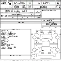 Suzuki SPACIA лот № 4656 оценка RA  с аукциона в Японии 2