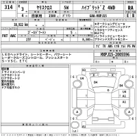 Toyota YARIS CROSS лот № 314 оценка RA  с аукциона в Японии 2