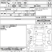 Mercedes-Benz S CLASS лот № 70131 оценка 4.5  с аукциона в Японии 2