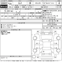 Nissan SERENA лот № 30002 оценка 4  с аукциона в Японии 11