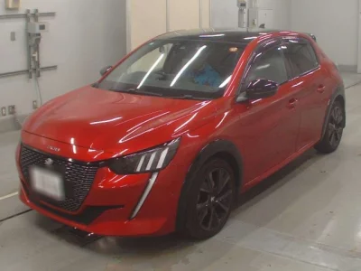 Peugeot 208  с аукциона в Японии