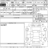 BMW 1-Series лот № 38093 оценка 4.5  с аукциона в Японии 11