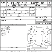 Subaru IMPREZA лот № 4794 оценка R  с аукциона в Японии 2