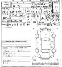 Nissan ROOX лот № 4005 оценка RA  с аукциона в Японии 7