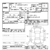 Mercedes-Benz C CLASS WAGON лот № 3069 оценка 4  с аукциона в Японии 9