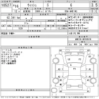 Toyota WISH лот № 10527 оценка 3.5  с аукциона в Японии 9