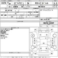 Suzuki EVERY WAGON лот № 3374 оценка 3.5  с аукциона в Японии 2