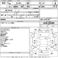 Toyota CHASER лот № 419 оценка R  с аукциона в Японии 2