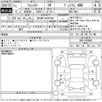 Subaru FORESTER лот № 30075 оценка 4.5  с аукциона в Японии 11