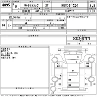 Suzuki CARRY TRUCK лот № 4895 оценка 3.5  с аукциона в Японии 2