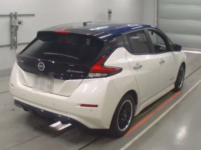 Nissan LEAF  с аукциона в Японии
