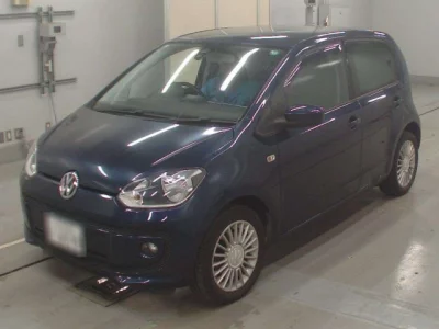 Volkswagen UP  с аукциона в Японии