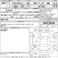 Toyota CROWN CROSSOVER лот № 2033 оценка 4.5  с аукциона в Японии 2