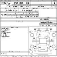 BMW MINI лот № 4905 оценка 4  с аукциона в Японии 2