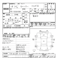 Mitsubishi CANTER лот № 5030 оценка 3  с аукциона в Японии 9