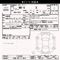 Honda WR-V лот № 3059 оценка S  с аукциона в Японии 10