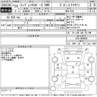 Subaru IMPREZA лот № 30036 оценка 3.5  с аукциона в Японии 11
