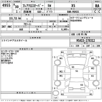 Mazda FLAIR лот № 4955 оценка RA  с аукциона в Японии 2