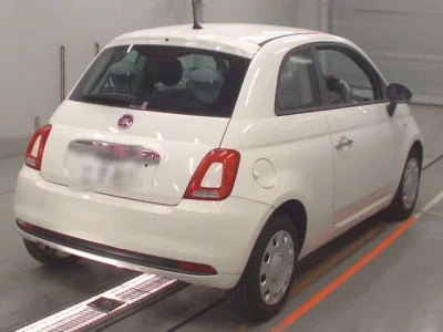 Fiat 500  с аукциона в Японии