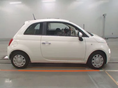 Fiat 500  с аукциона в Японии