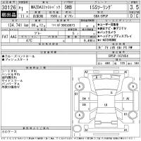 Mazda MAZDA3 лот № 30126 оценка 3.5  с аукциона в Японии 11