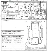 Nissan SERENA лот № 6027 оценка R  с аукциона в Японии 6