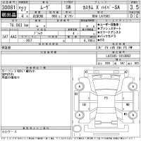 Daihatsu MOVE лот № 30081 оценка 3.5  с аукциона в Японии 11