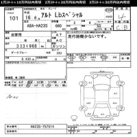 Suzuki ALTO лот № 101 оценка 4  с аукциона в Японии 11