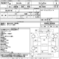 Mitsubishi CANTER лот № 76307 оценка 3  с аукциона в Японии 2