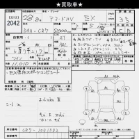 Honda ACCORD лот № 2042 оценка 3.5  с аукциона в Японии 10