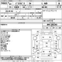 Honda VAMOS лот № 74003 оценка R  с аукциона в Японии 2