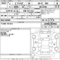 Toyota PIXIS MEGA лот № 3557 оценка R  с аукциона в Японии 2