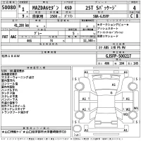 Mazda 6 лот № 50080 оценка 4  с аукциона в Японии 2