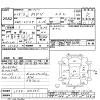 Mazda MPV лот № 2582 оценка R  с аукциона в Японии 3