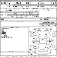 Daihatsu MIRA E S лот № 3001 оценка 3.5  с аукциона в Японии 2