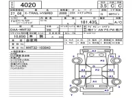 Nissan X-TRAIL лот № 4020 оценка 3.5  с аукциона в Японии 5