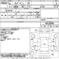 Subaru SAMBAR лот № 74024 оценка 2  с аукциона в Японии 2