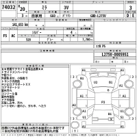 Daihatsu MIRA лот № 74032 оценка 3  с аукциона в Японии 2