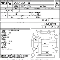 Toyota TOWN ACE TRUCK лот № 74038 оценка RA  с аукциона в Японии 2