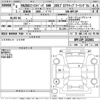 Mazda MAZDA3 лот № 30008 оценка 4.5  с аукциона в Японии 2