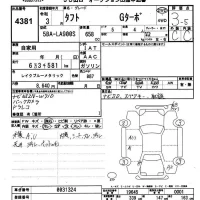 Daihatsu TAFT лот № 4381 оценка 3.5  с аукциона в Японии 9