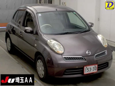 Nissan MARCH  с аукциона в Японии